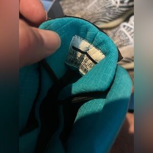 Size 9.5 Men Jordan multi color sneakers